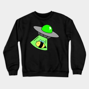 Bee Alien Abduction Crewneck Sweatshirt